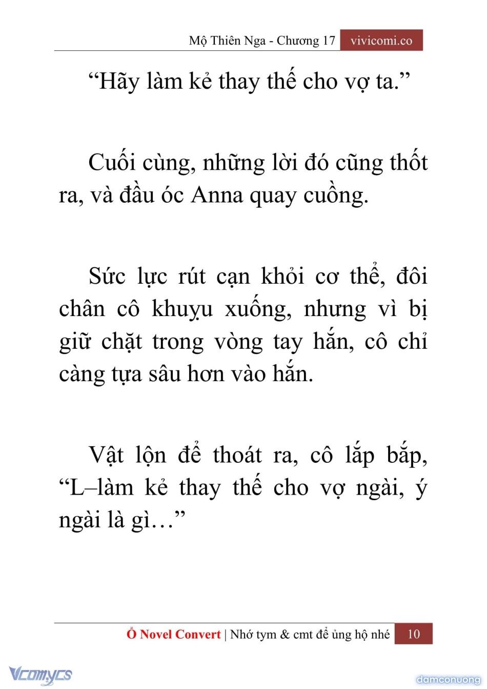 đọc truyện [novel] Mộ Thiên Nga Chương 17 ảnh 13 tại Thiên Thai Truyện