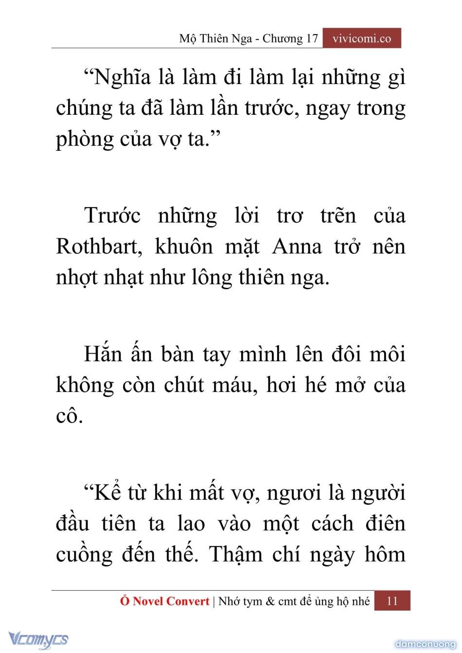 đọc truyện [novel] Mộ Thiên Nga Chương 17 ảnh 14 tại Thiên Thai Truyện
