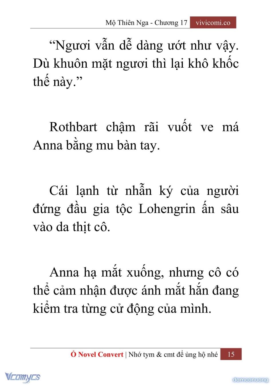 đọc truyện [novel] Mộ Thiên Nga Chương 17 ảnh 18 tại Thiên Thai Truyện