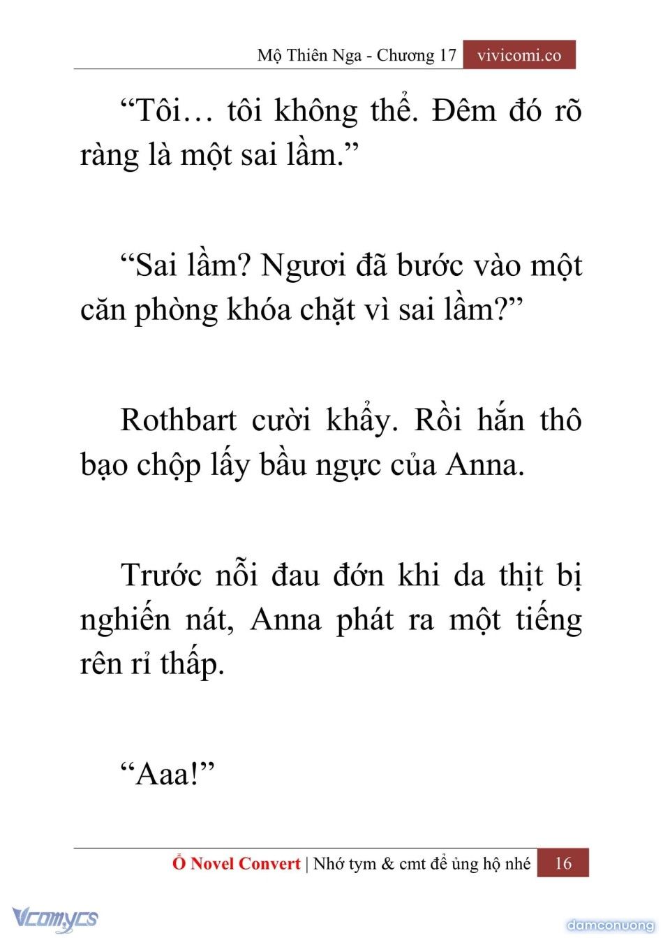 đọc truyện [novel] Mộ Thiên Nga Chương 17 ảnh 19 tại Thiên Thai Truyện