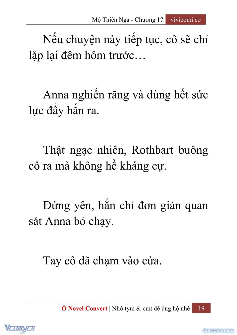 đọc truyện [novel] Mộ Thiên Nga Chương 17 ảnh 22 tại Thiên Thai Truyện