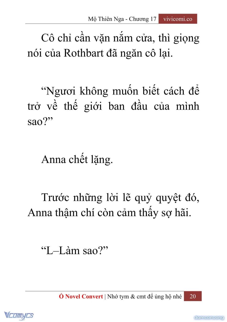 đọc truyện [novel] Mộ Thiên Nga Chương 17 ảnh 23 tại Thiên Thai Truyện