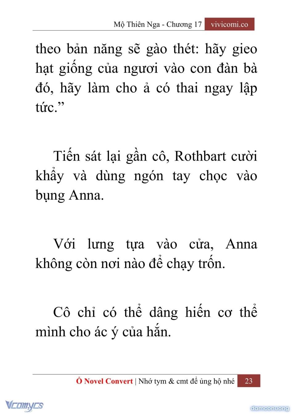 đọc truyện [novel] Mộ Thiên Nga Chương 17 ảnh 26 tại Thiên Thai Truyện