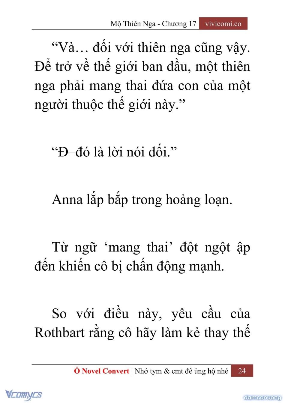 đọc truyện [novel] Mộ Thiên Nga Chương 17 ảnh 27 tại Thiên Thai Truyện