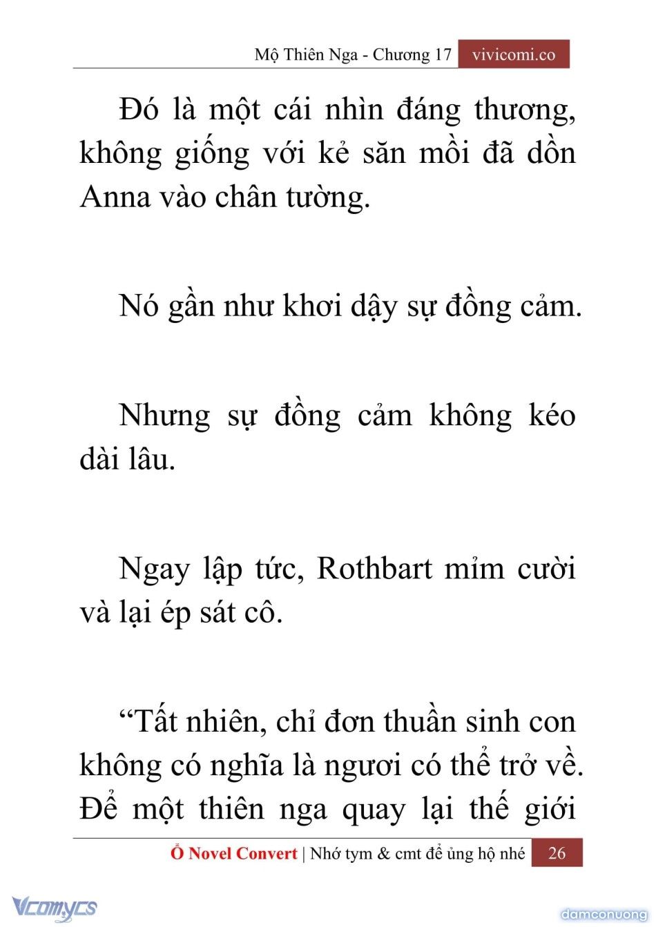 đọc truyện [novel] Mộ Thiên Nga Chương 17 ảnh 29 tại Thiên Thai Truyện