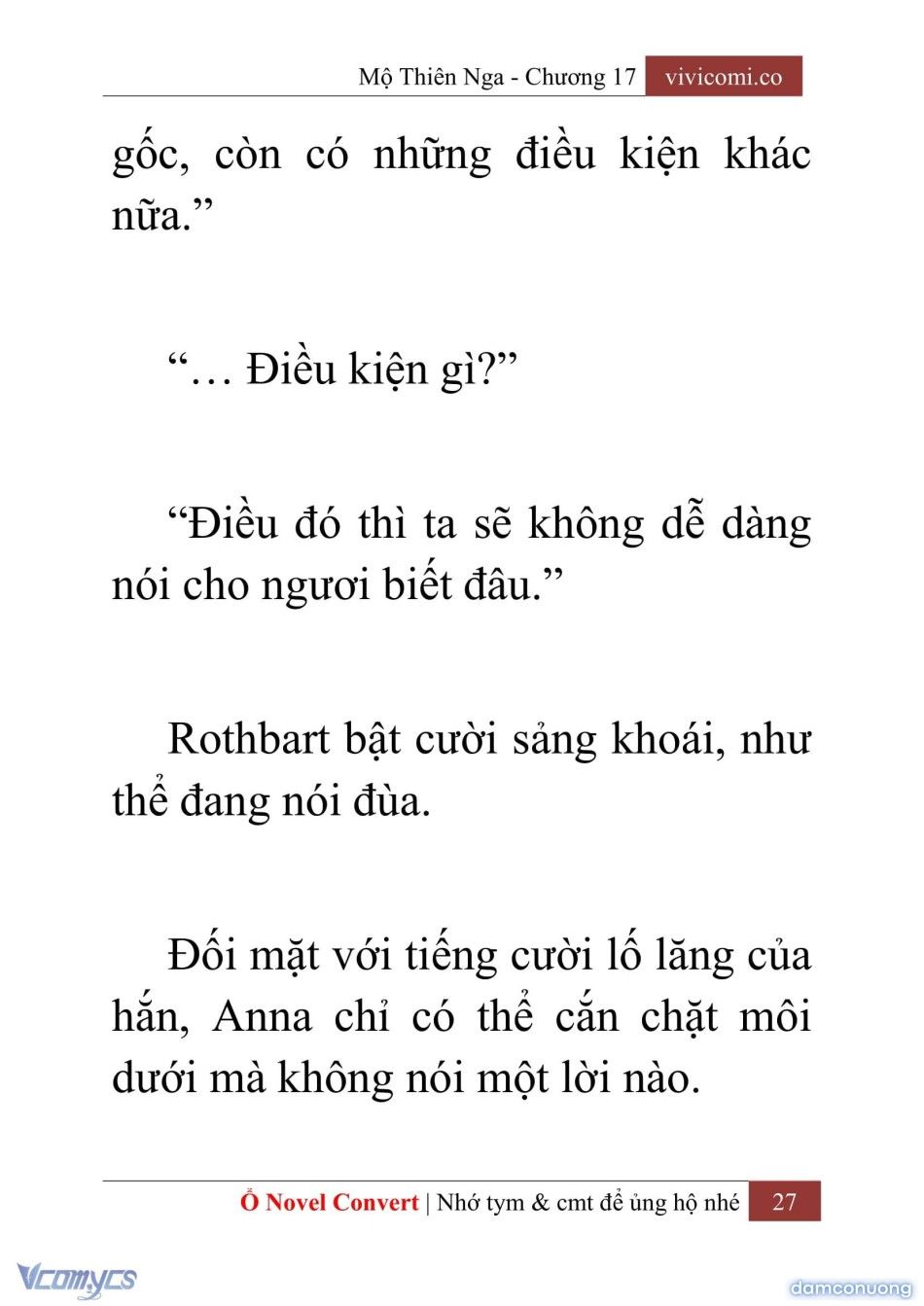 đọc truyện [novel] Mộ Thiên Nga Chương 17 ảnh 30 tại Thiên Thai Truyện