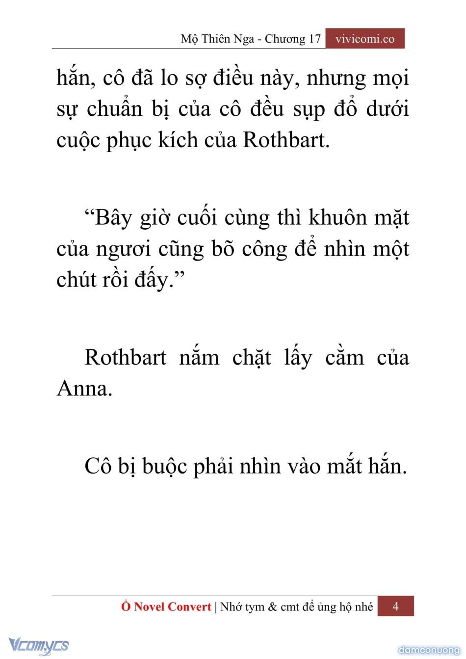 đọc truyện [novel] Mộ Thiên Nga Chương 17 ảnh 7 tại Thiên Thai Truyện