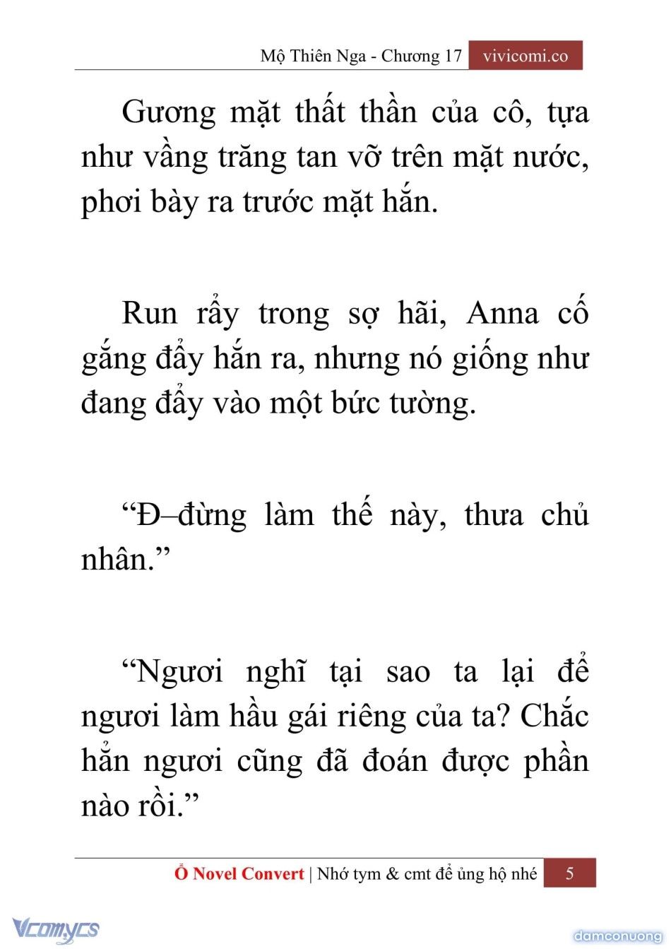 đọc truyện [novel] Mộ Thiên Nga Chương 17 ảnh 8 tại Thiên Thai Truyện