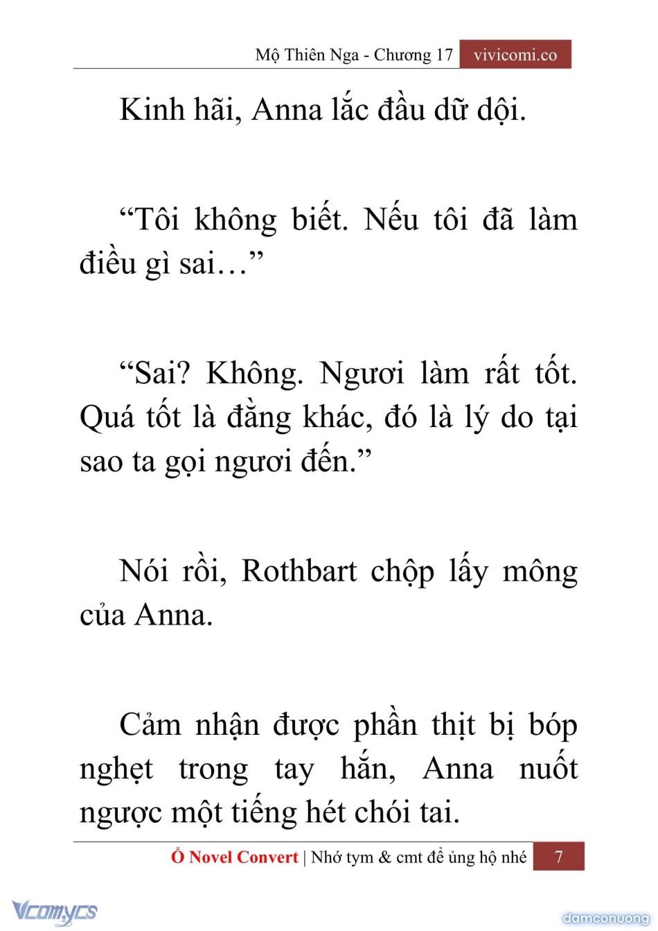 đọc truyện [novel] Mộ Thiên Nga Chương 17 ảnh 10 tại Thiên Thai Truyện