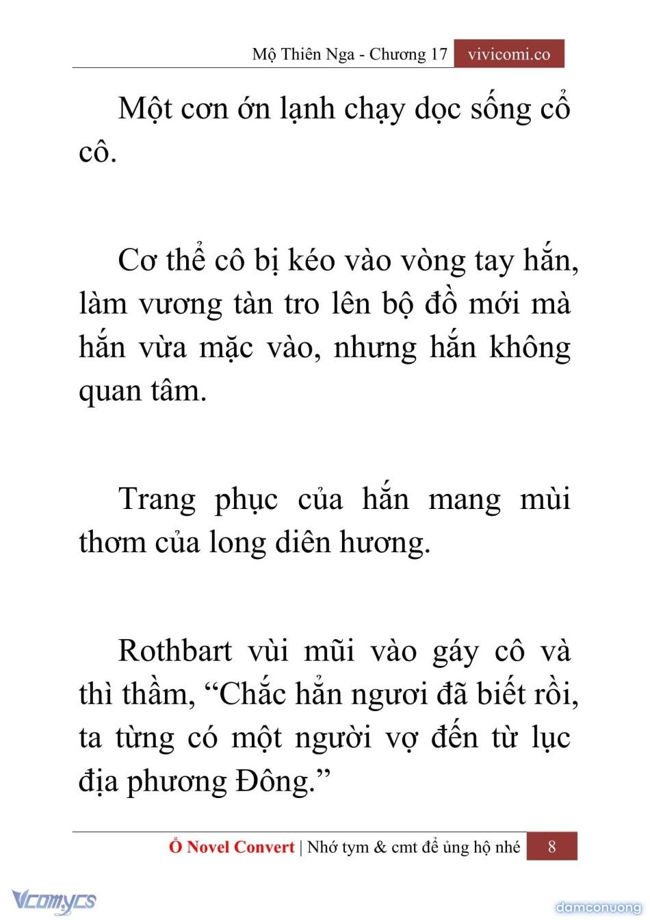 đọc truyện [novel] Mộ Thiên Nga Chương 17 ảnh 11 tại Thiên Thai Truyện
