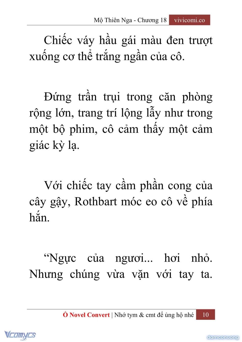 đọc truyện [novel] Mộ Thiên Nga Chương 18 ảnh 13 tại Thiên Thai Truyện