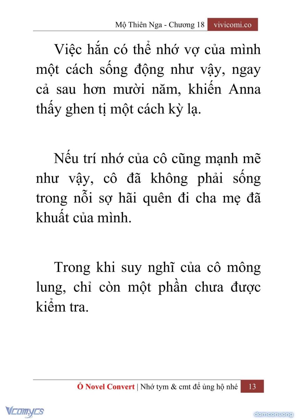 đọc truyện [novel] Mộ Thiên Nga Chương 18 ảnh 16 tại Thiên Thai Truyện