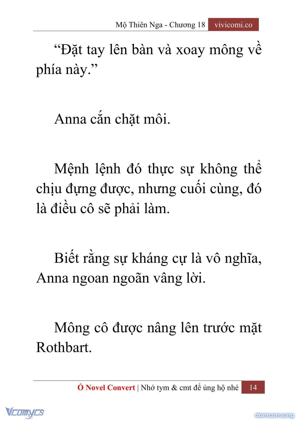 đọc truyện [novel] Mộ Thiên Nga Chương 18 ảnh 17 tại Thiên Thai Truyện