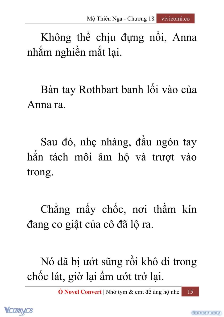 đọc truyện [novel] Mộ Thiên Nga Chương 18 ảnh 18 tại Thiên Thai Truyện