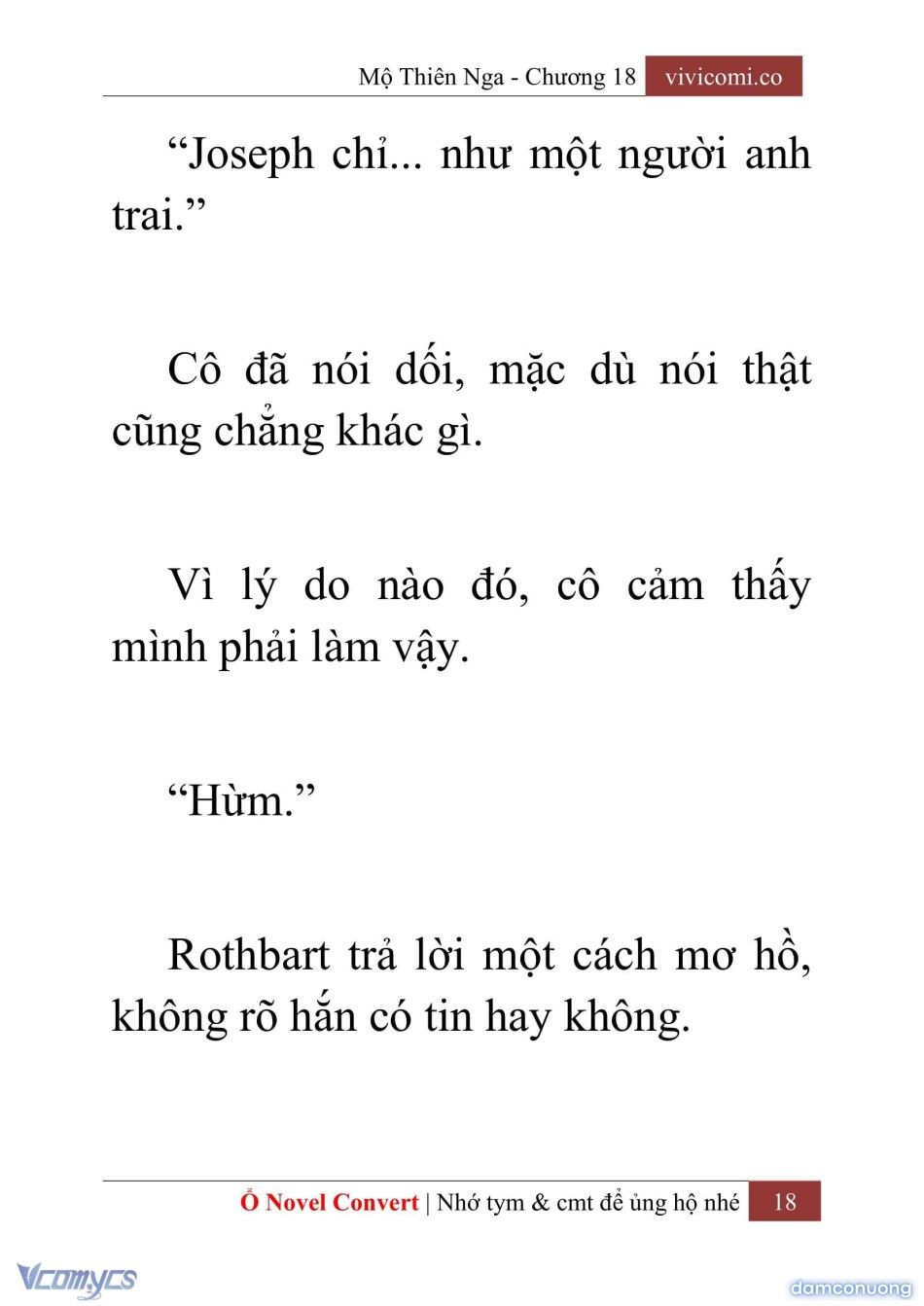 đọc truyện [novel] Mộ Thiên Nga Chương 18 ảnh 21 tại Thiên Thai Truyện