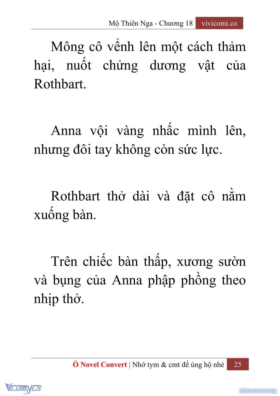 đọc truyện [novel] Mộ Thiên Nga Chương 18 ảnh 28 tại Thiên Thai Truyện