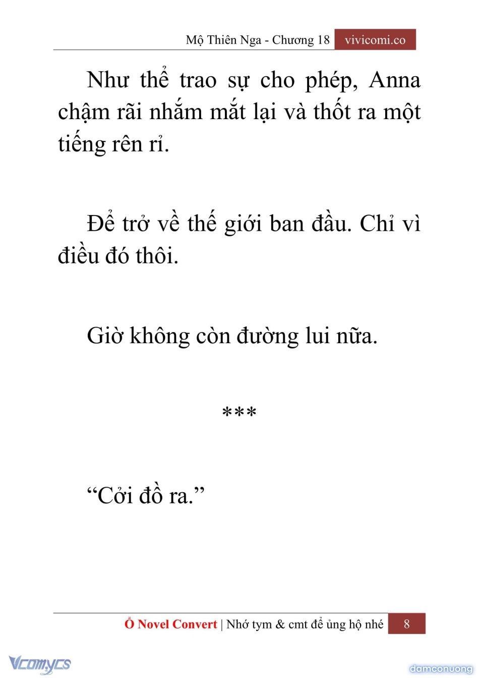 đọc truyện [novel] Mộ Thiên Nga Chương 18 ảnh 11 tại Thiên Thai Truyện