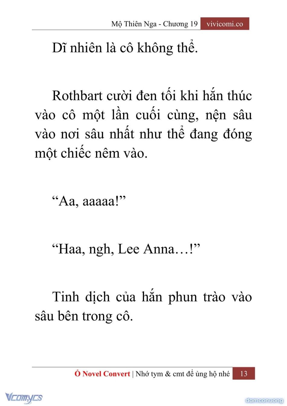 đọc truyện [novel] Mộ Thiên Nga Chương 19 ảnh 16 tại Thiên Thai Truyện