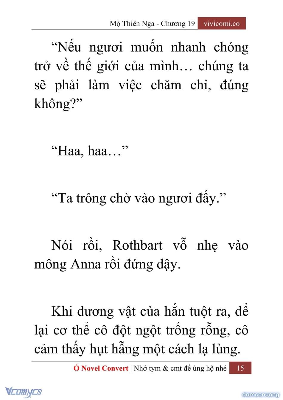 đọc truyện [novel] Mộ Thiên Nga Chương 19 ảnh 18 tại Thiên Thai Truyện