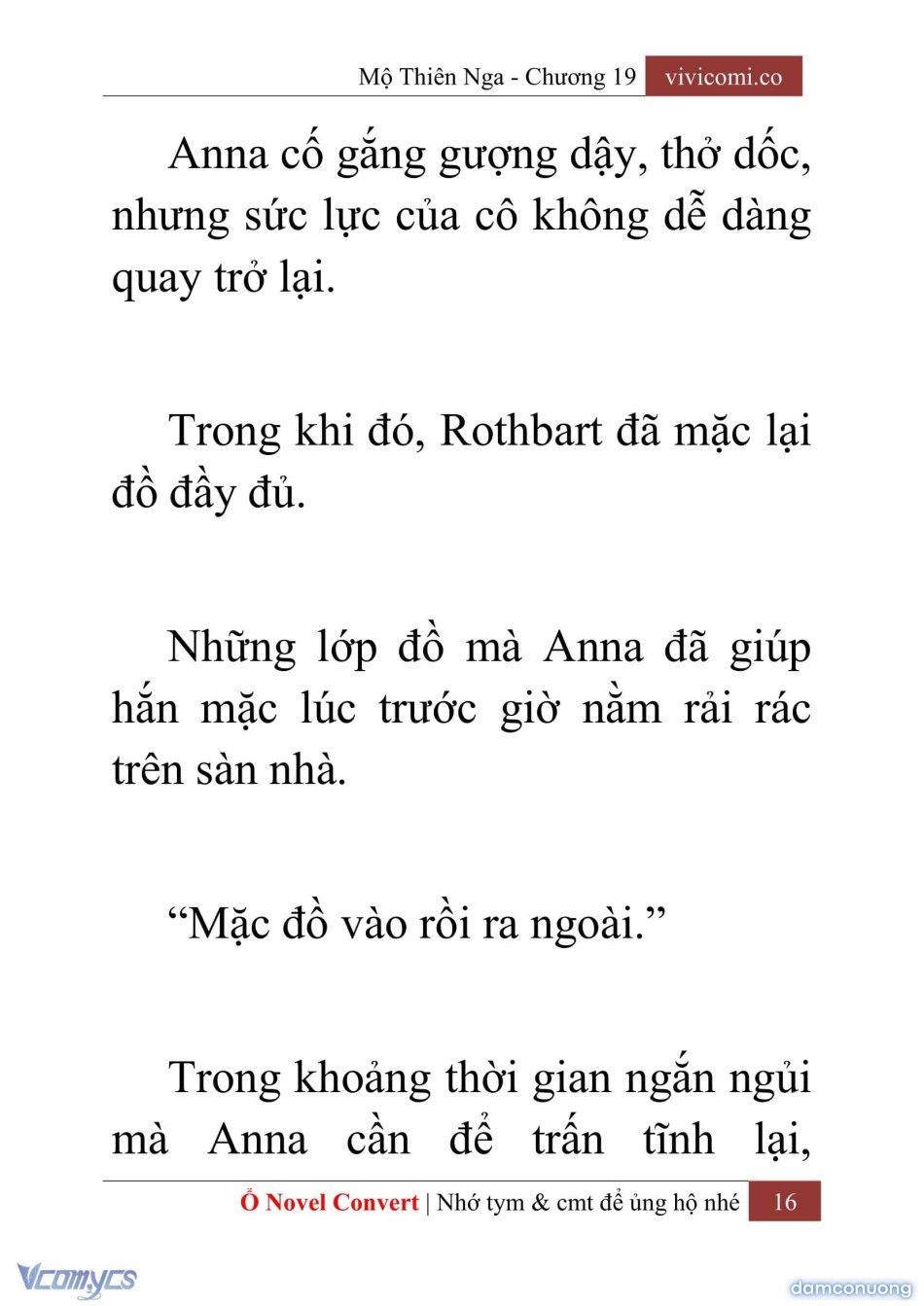 đọc truyện [novel] Mộ Thiên Nga Chương 19 ảnh 19 tại Thiên Thai Truyện