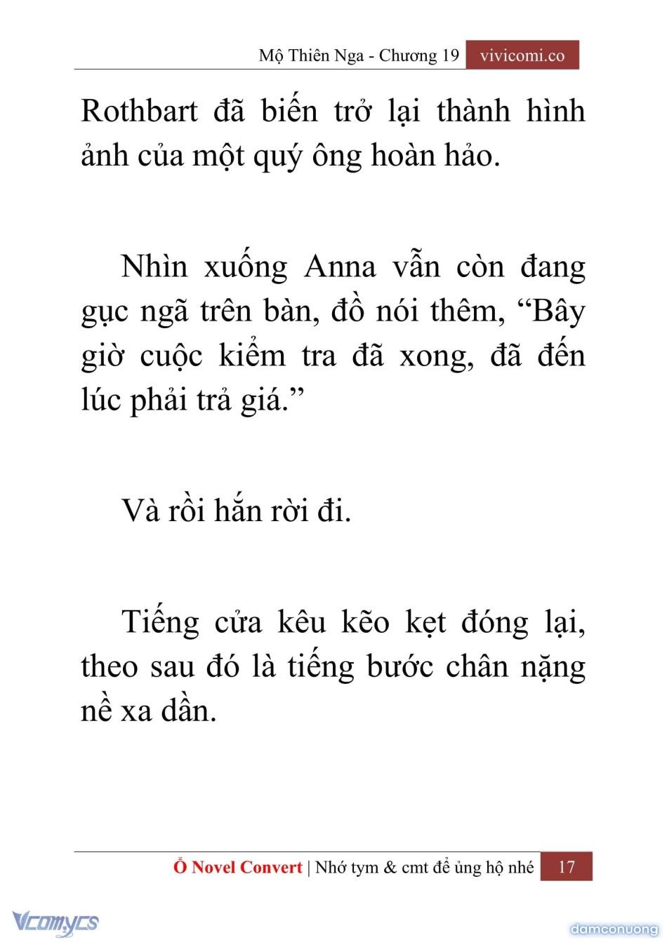 đọc truyện [novel] Mộ Thiên Nga Chương 19 ảnh 20 tại Thiên Thai Truyện