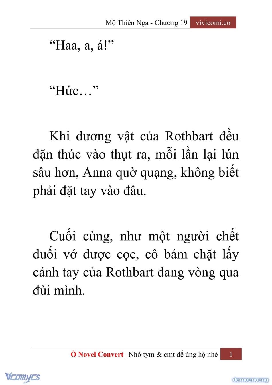 đọc truyện [novel] Mộ Thiên Nga Chương 19 ảnh 4 tại Thiên Thai Truyện