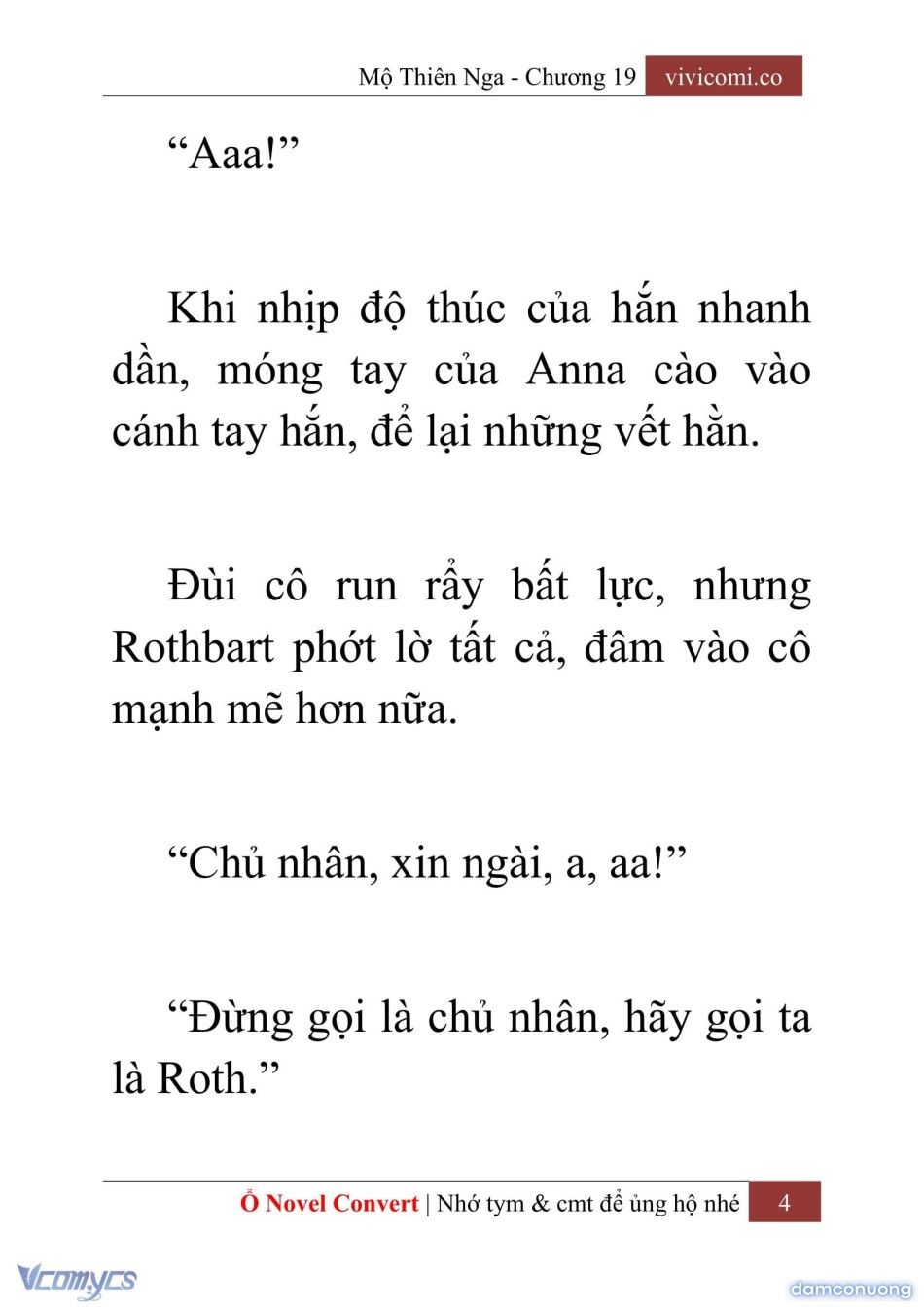 đọc truyện [novel] Mộ Thiên Nga Chương 19 ảnh 7 tại Thiên Thai Truyện