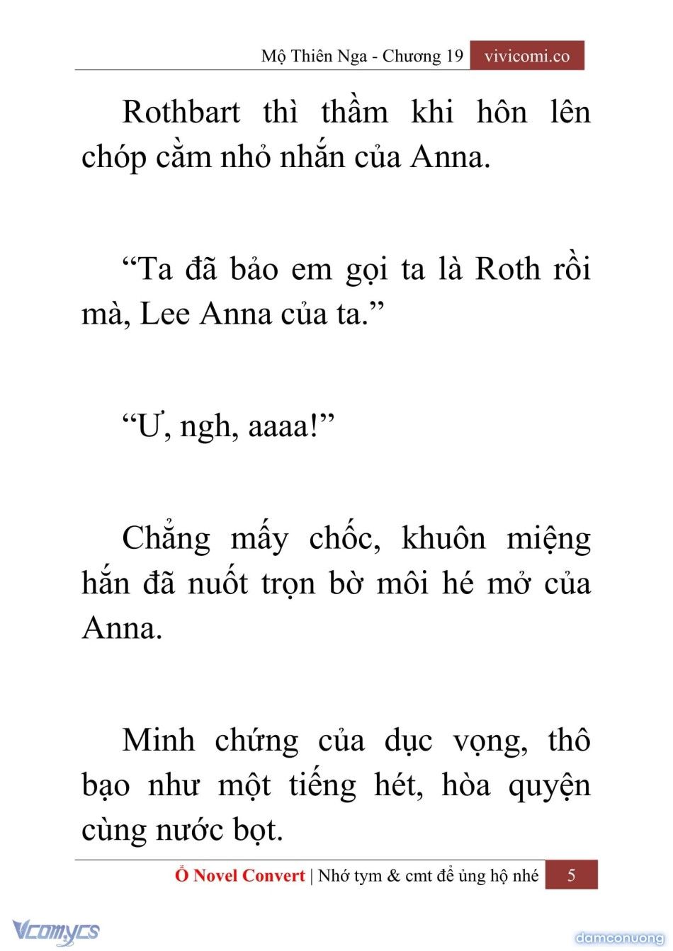 đọc truyện [novel] Mộ Thiên Nga Chương 19 ảnh 8 tại Thiên Thai Truyện