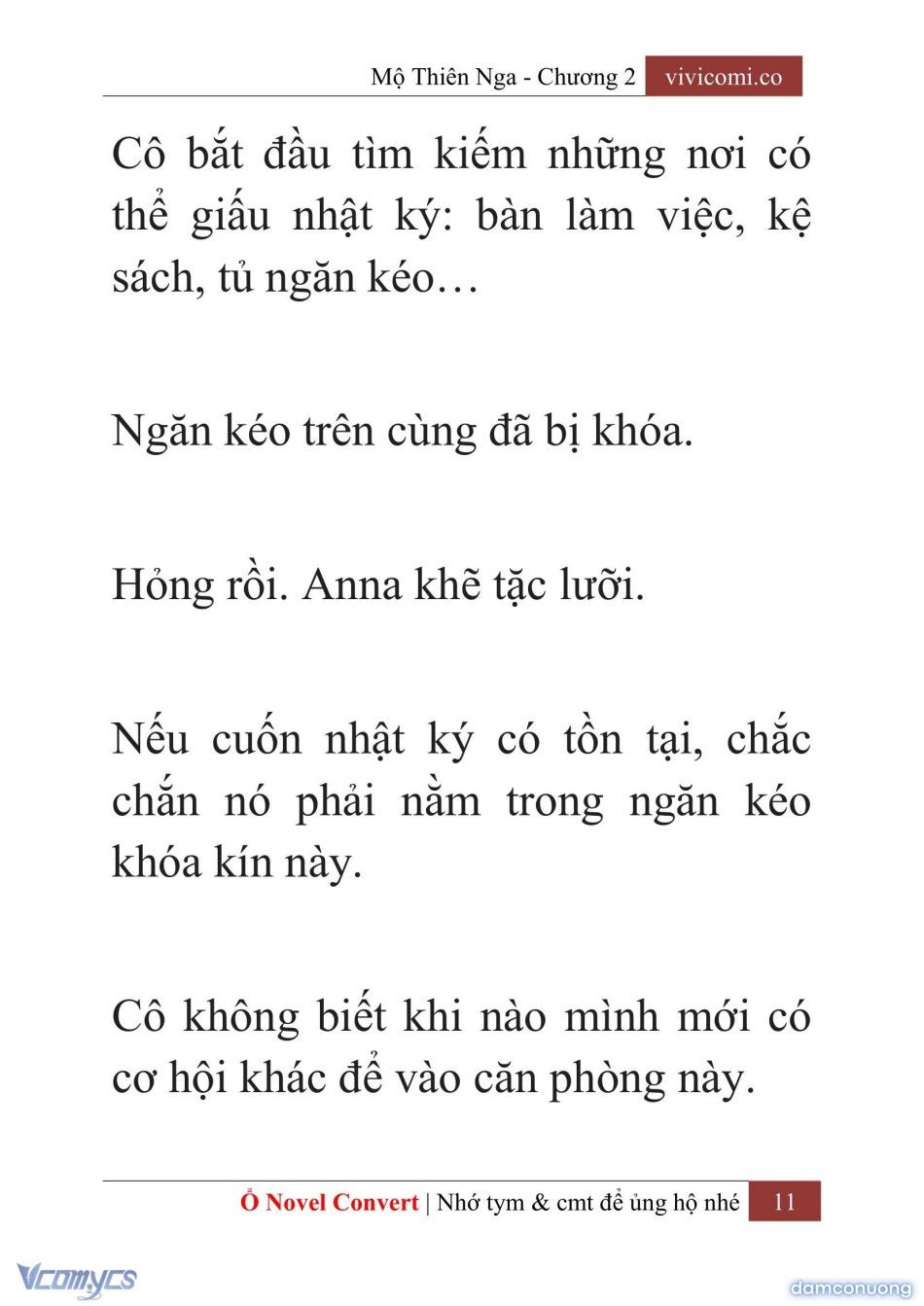đọc truyện [novel] Mộ Thiên Nga Chương 2 ảnh 14 tại Thiên Thai Truyện
