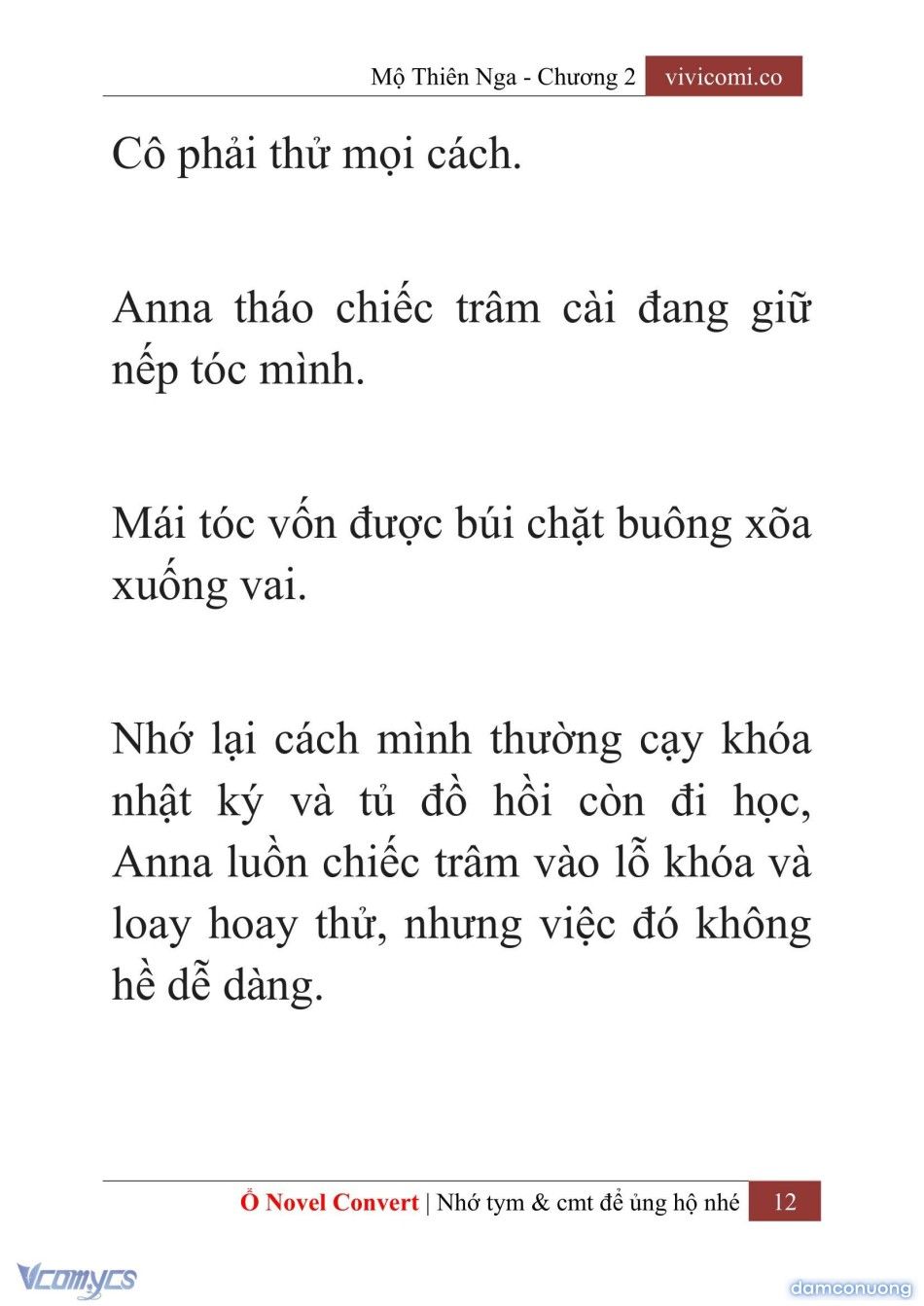 đọc truyện [novel] Mộ Thiên Nga Chương 2 ảnh 15 tại Thiên Thai Truyện