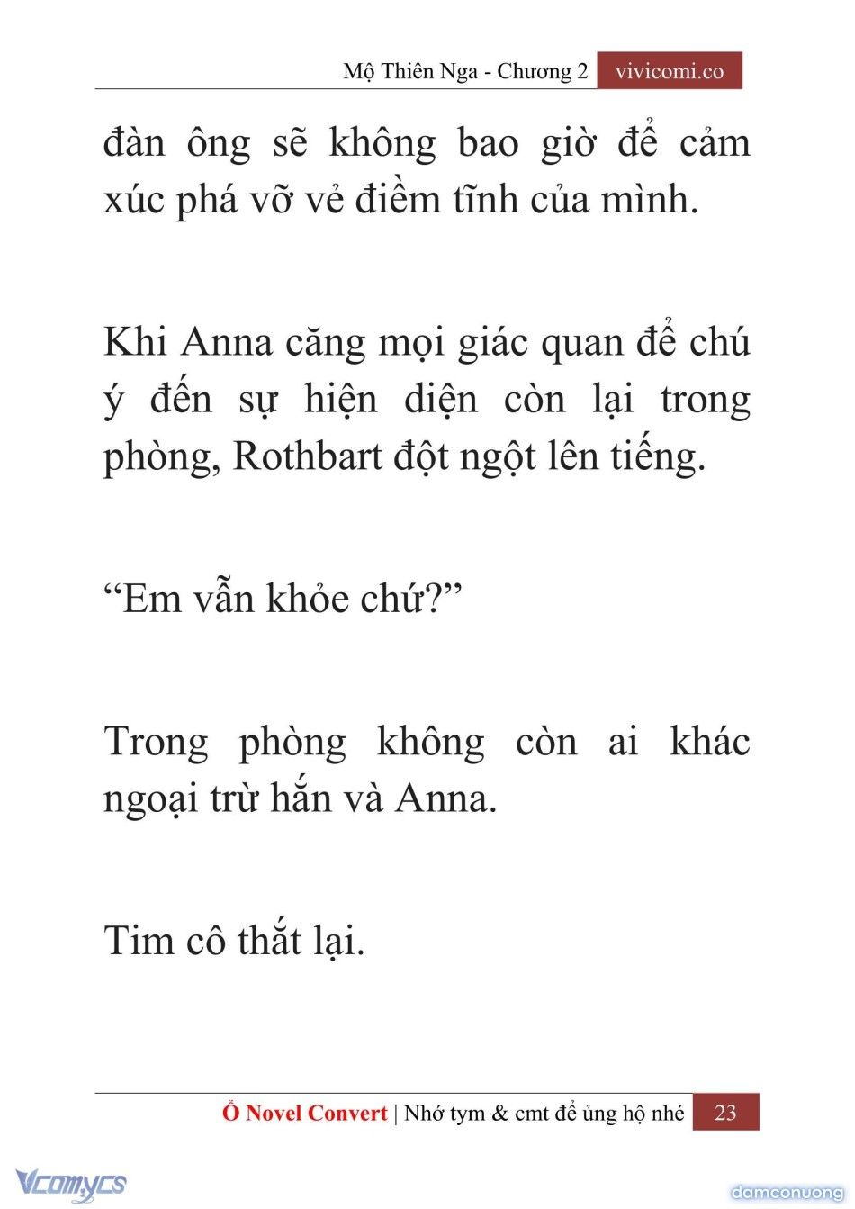 đọc truyện [novel] Mộ Thiên Nga Chương 2 ảnh 26 tại Thiên Thai Truyện