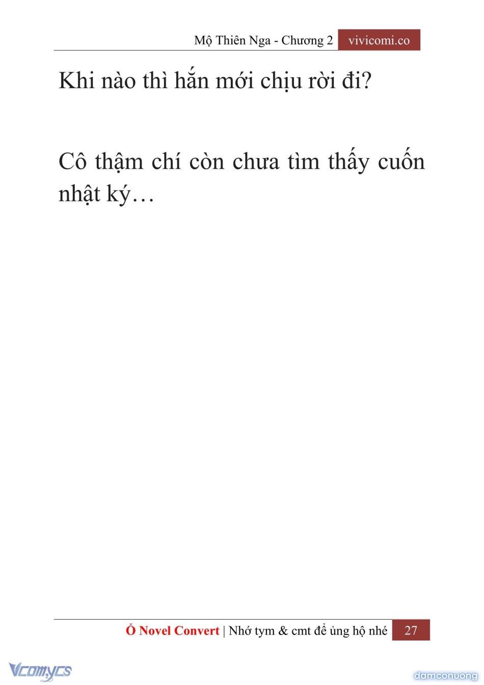 đọc truyện [novel] Mộ Thiên Nga Chương 2 ảnh 30 tại Thiên Thai Truyện