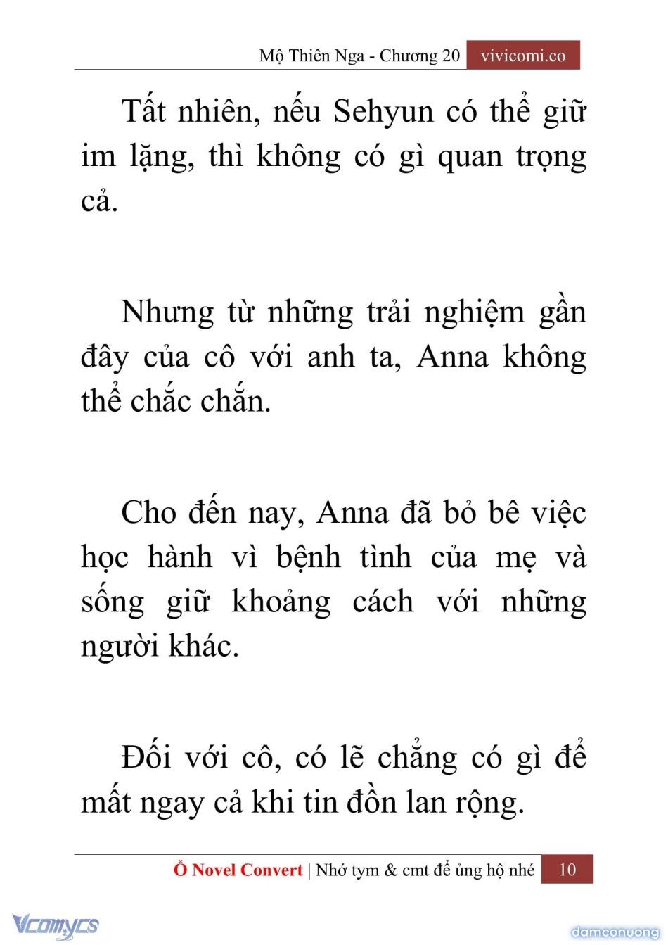 đọc truyện [novel] Mộ Thiên Nga Chương 20 ảnh 13 tại Thiên Thai Truyện