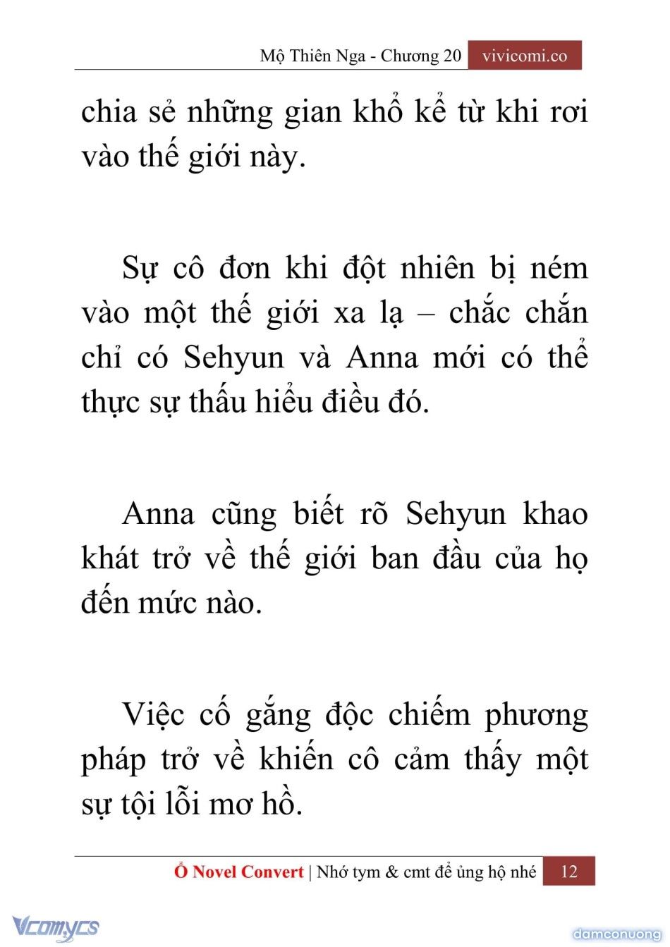 đọc truyện [novel] Mộ Thiên Nga Chương 20 ảnh 15 tại Thiên Thai Truyện