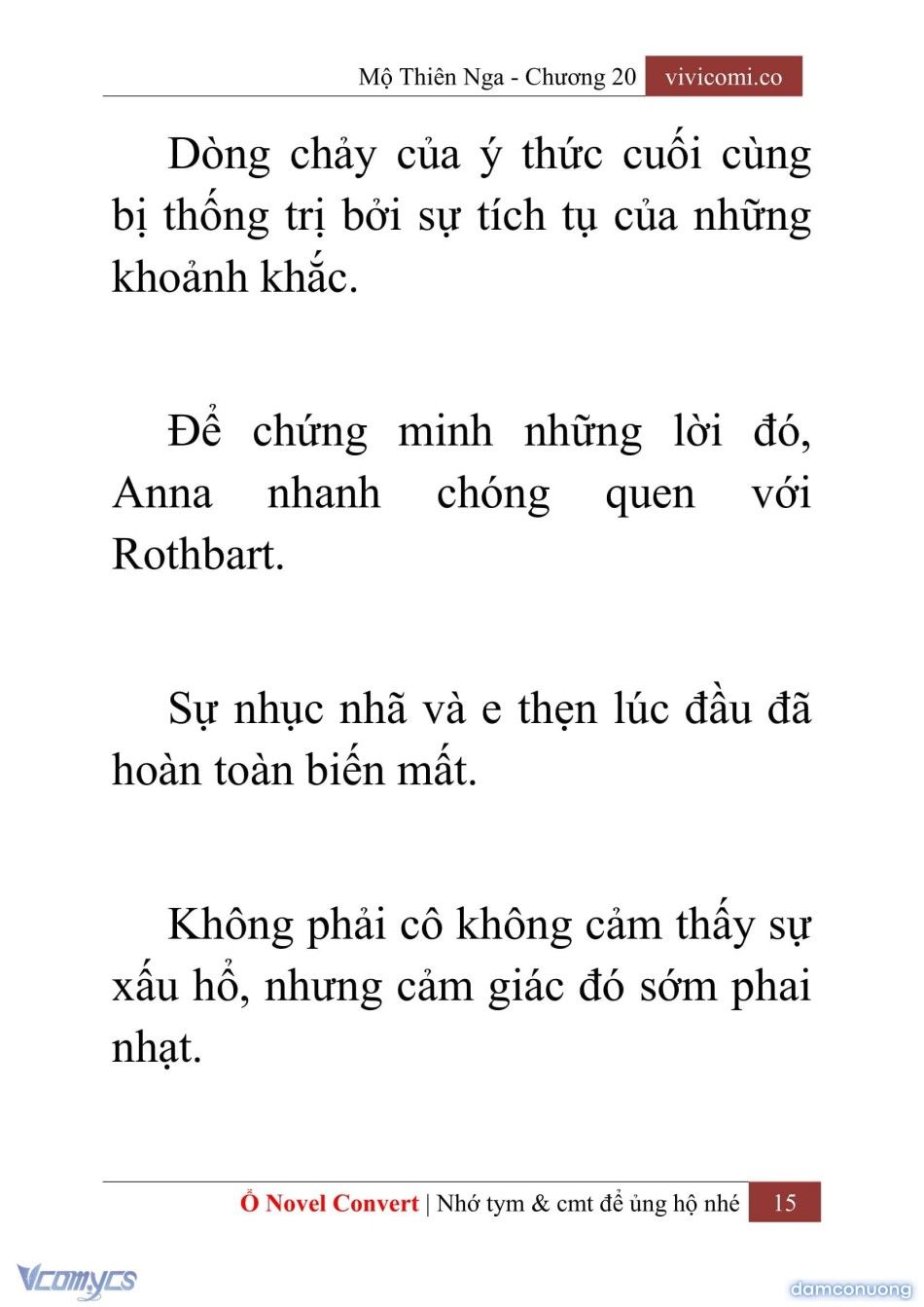 đọc truyện [novel] Mộ Thiên Nga Chương 20 ảnh 18 tại Thiên Thai Truyện