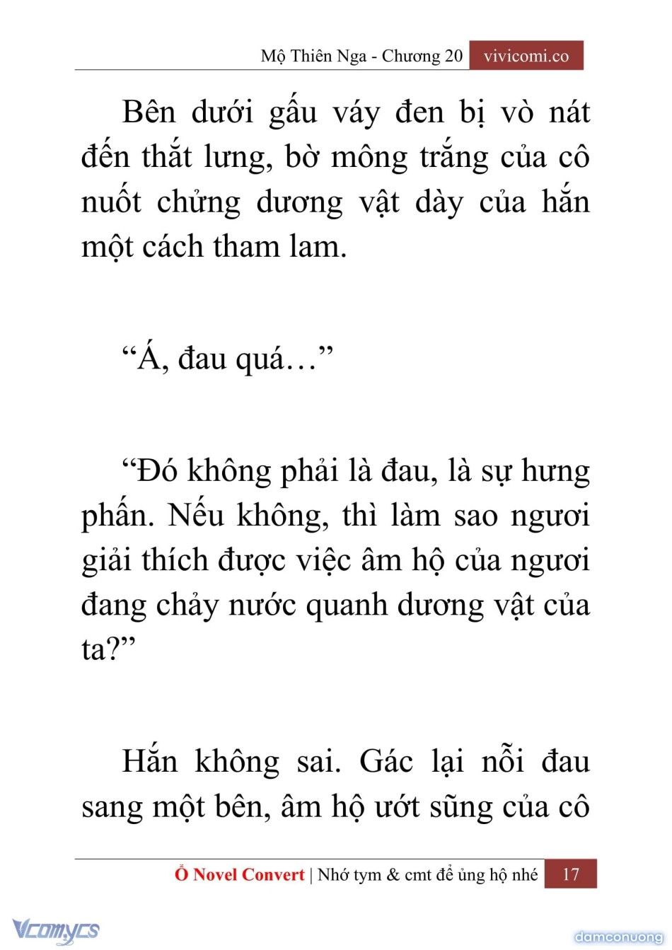 đọc truyện [novel] Mộ Thiên Nga Chương 20 ảnh 20 tại Thiên Thai Truyện
