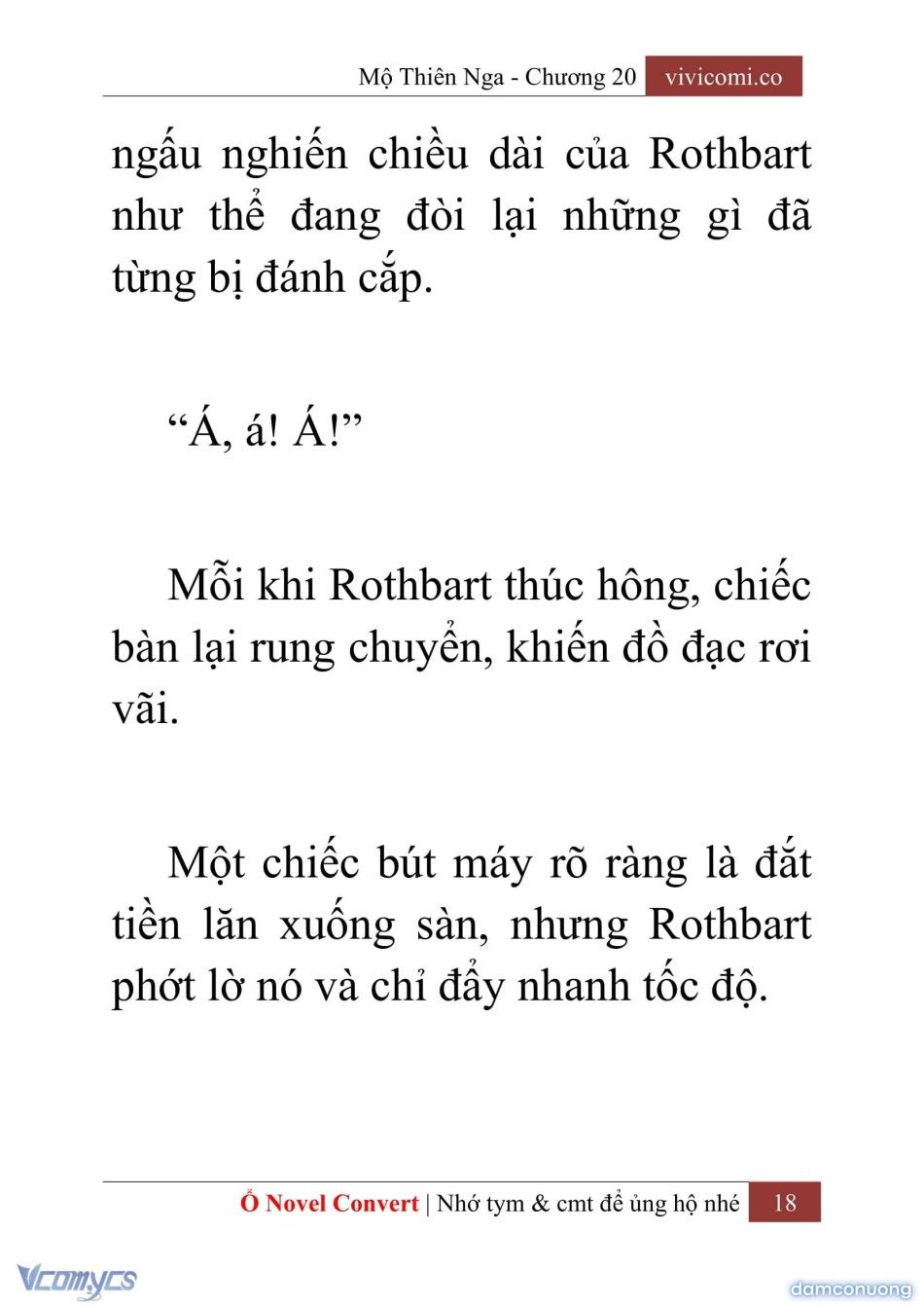 đọc truyện [novel] Mộ Thiên Nga Chương 20 ảnh 21 tại Thiên Thai Truyện