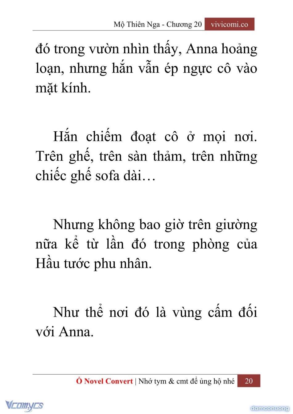 đọc truyện [novel] Mộ Thiên Nga Chương 20 ảnh 23 tại Thiên Thai Truyện
