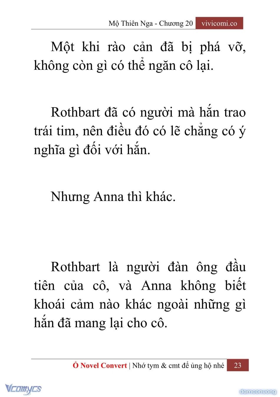 đọc truyện [novel] Mộ Thiên Nga Chương 20 ảnh 26 tại Thiên Thai Truyện