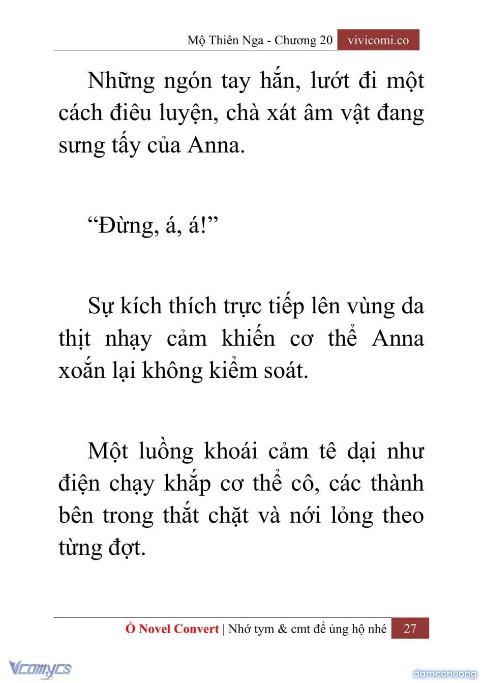 đọc truyện [novel] Mộ Thiên Nga Chương 20 ảnh 30 tại Thiên Thai Truyện
