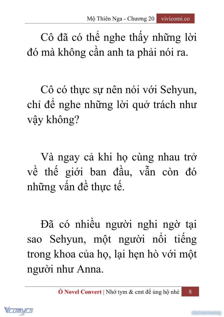 đọc truyện [novel] Mộ Thiên Nga Chương 20 ảnh 11 tại Thiên Thai Truyện