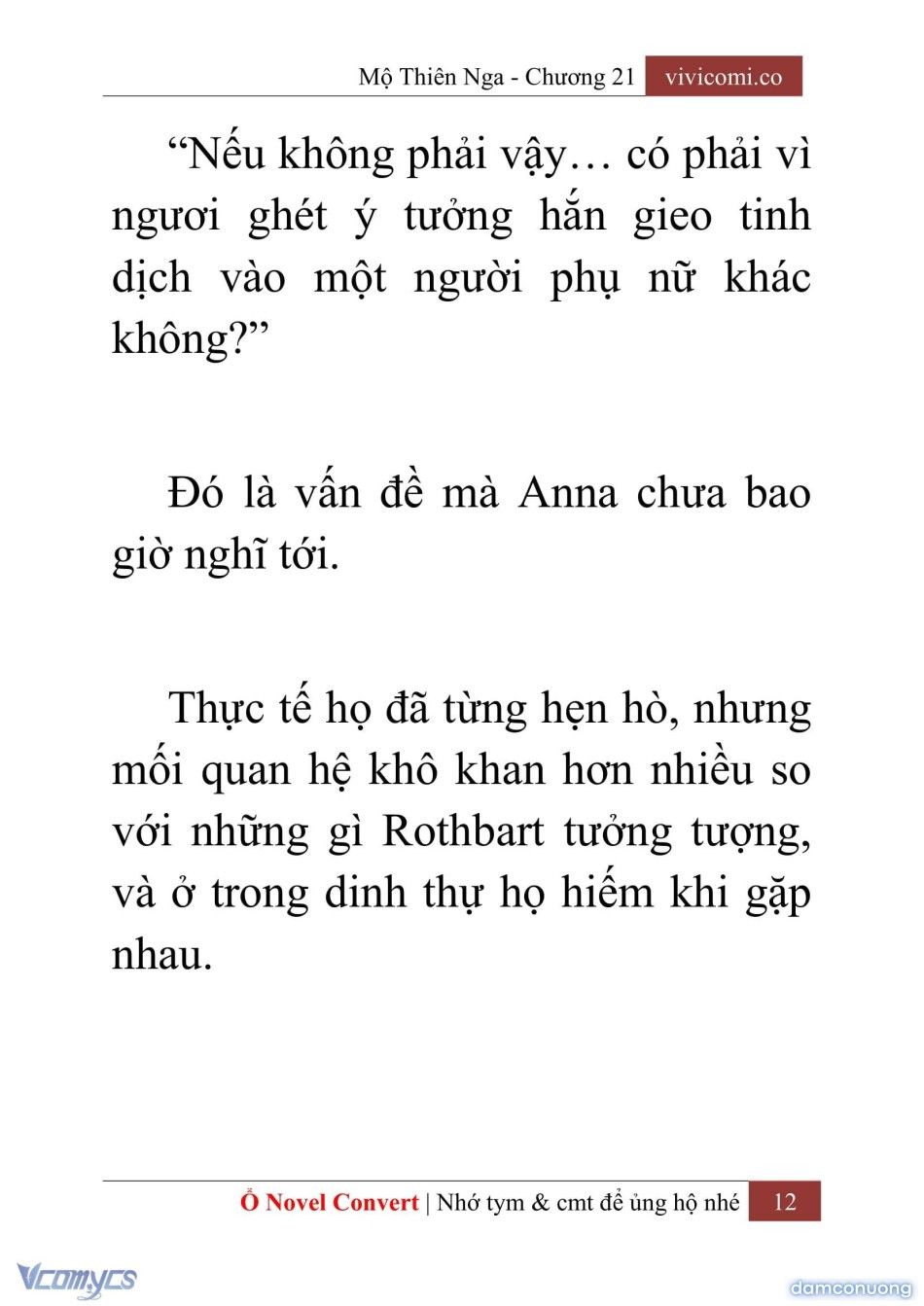 đọc truyện [novel] Mộ Thiên Nga Chương 21 ảnh 15 tại Thiên Thai Truyện