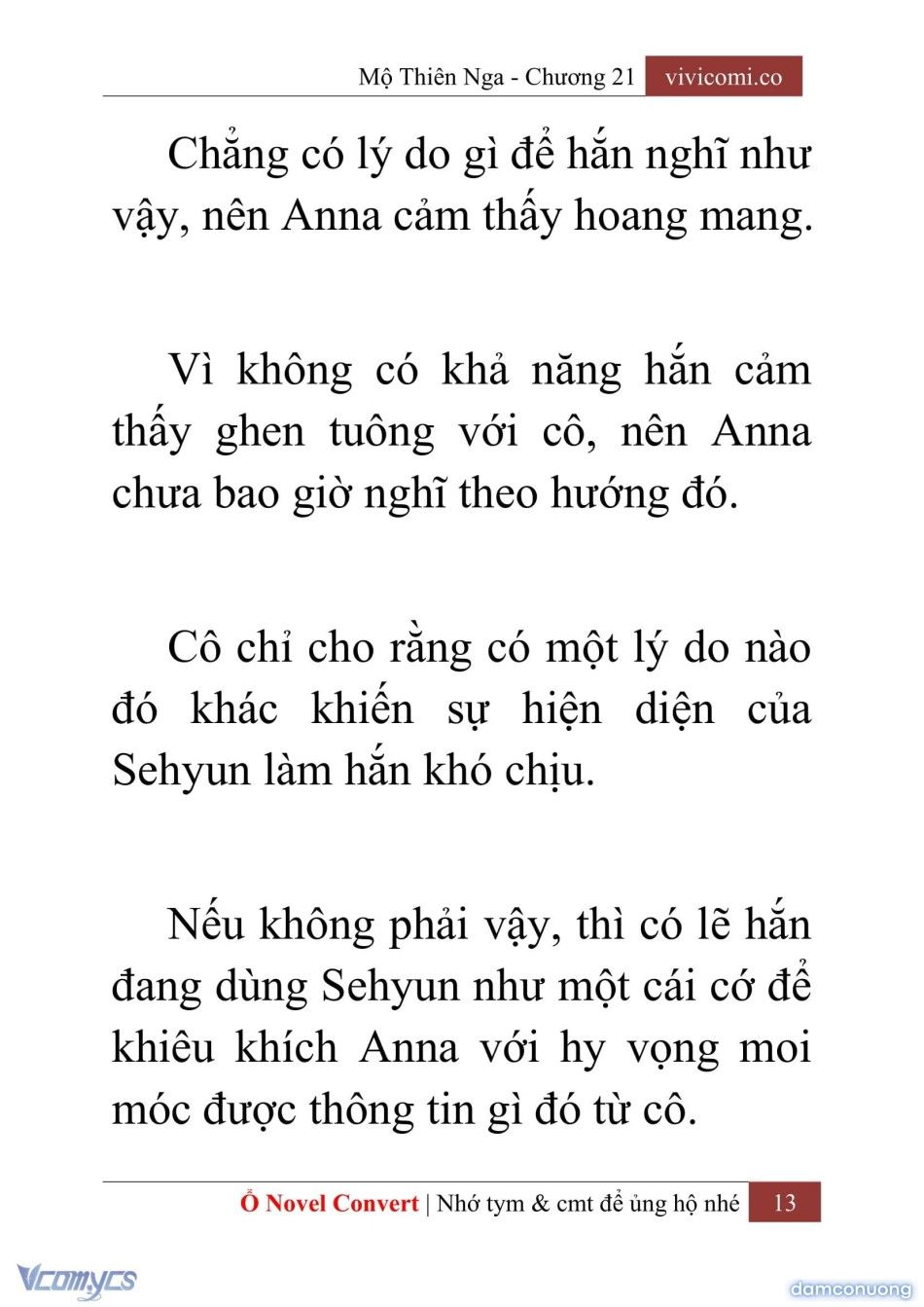 đọc truyện [novel] Mộ Thiên Nga Chương 21 ảnh 16 tại Thiên Thai Truyện