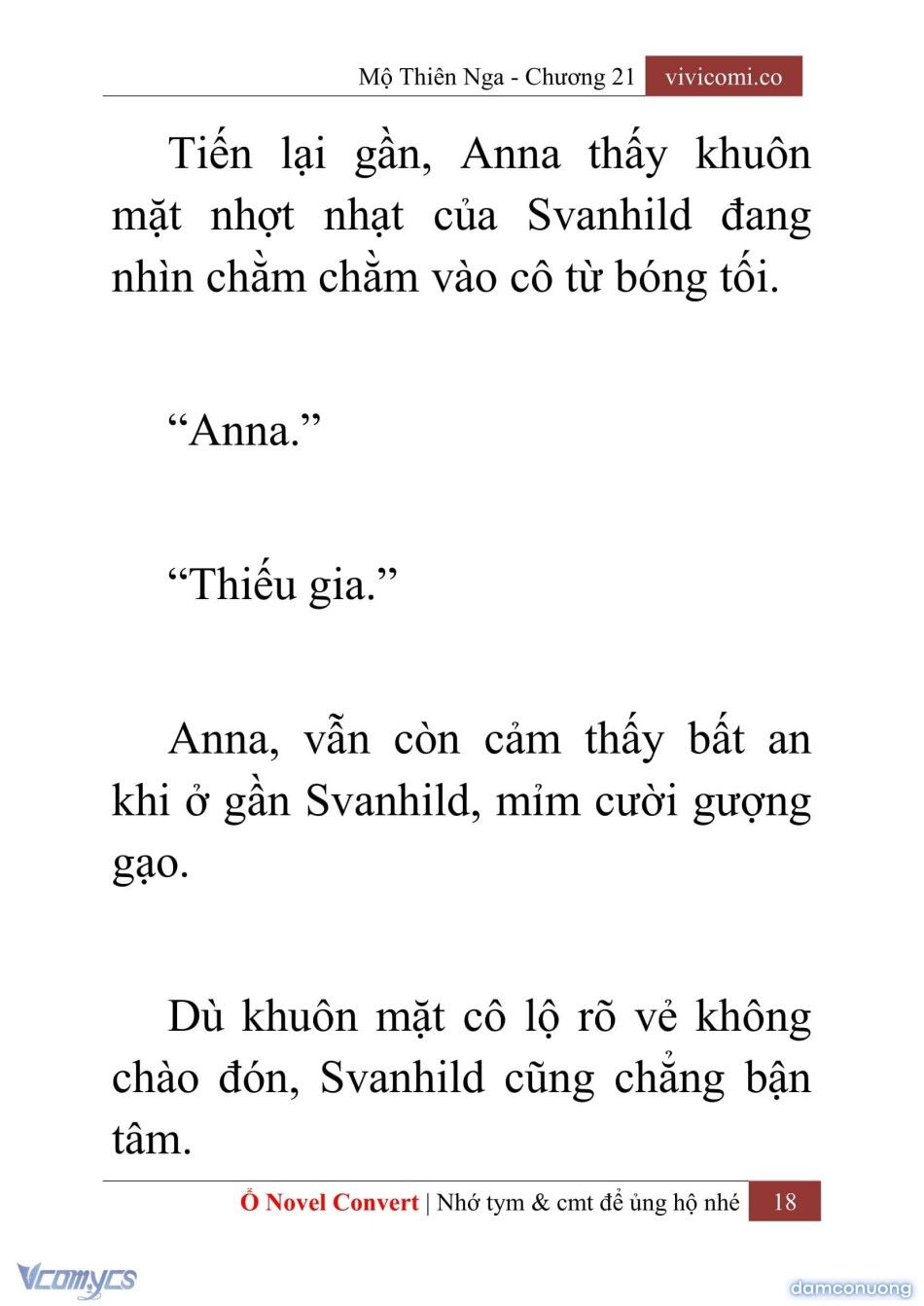 đọc truyện [novel] Mộ Thiên Nga Chương 21 ảnh 21 tại Thiên Thai Truyện