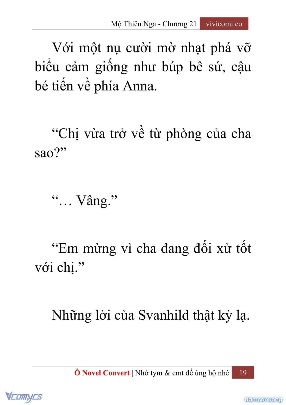 đọc truyện [novel] Mộ Thiên Nga Chương 21 ảnh 22 tại Thiên Thai Truyện