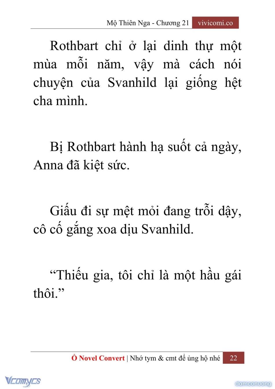 đọc truyện [novel] Mộ Thiên Nga Chương 21 ảnh 25 tại Thiên Thai Truyện