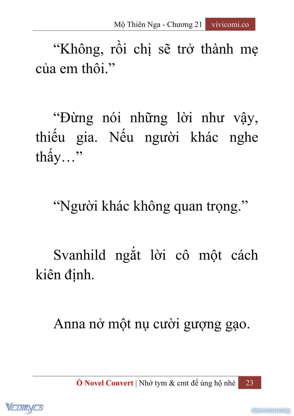 đọc truyện [novel] Mộ Thiên Nga Chương 21 ảnh 26 tại Thiên Thai Truyện