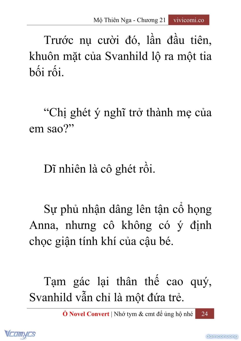 đọc truyện [novel] Mộ Thiên Nga Chương 21 ảnh 27 tại Thiên Thai Truyện