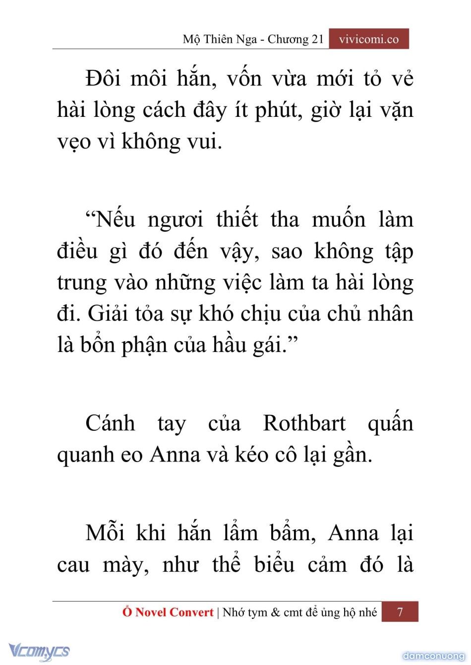 đọc truyện [novel] Mộ Thiên Nga Chương 21 ảnh 10 tại Thiên Thai Truyện