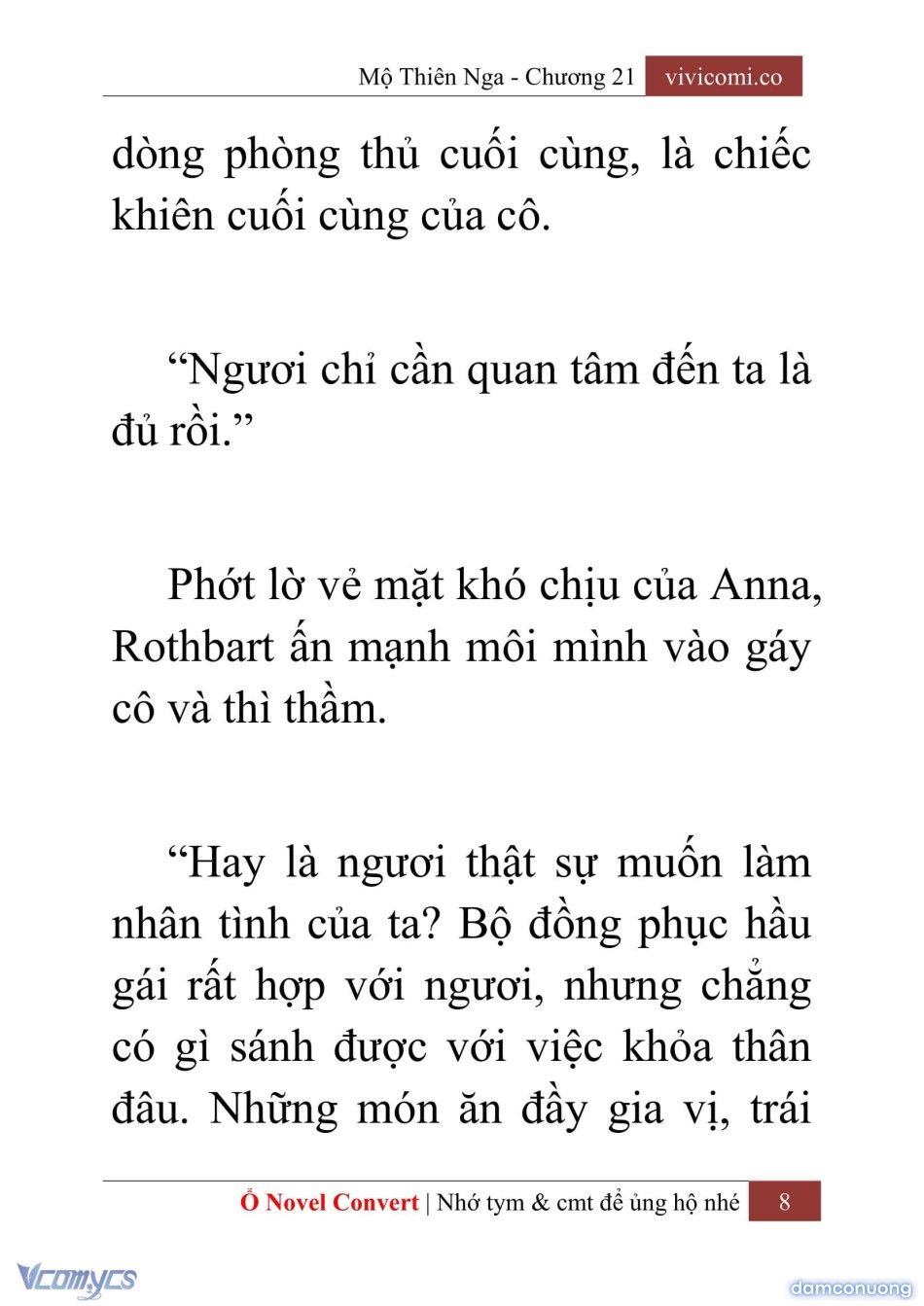 đọc truyện [novel] Mộ Thiên Nga Chương 21 ảnh 11 tại Thiên Thai Truyện